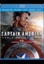 CAPITAN AMERICA EL PRIMER VENGADOR - CAPTAIN AMERICA : THE FIRST AVENGER - BLU RAY 3D - BLU RAY - DVD - DIGITAL COPY