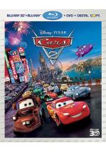 CARS 2- BLU RAY 3D - BLU RAY 