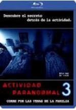 ACTIVIDAD PARANORMAL 3 - PARANORMAL ACTIVITY 3 - BLU RAY
