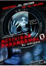 ACTIVIDAD PARANORMAL 0 - EL ORIGEN