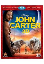 JOHN CARTER BLU-RAY 3D + BLU-RAY