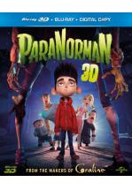 PARANORMAN 3D - BLU RAY 3D + BLU RAY