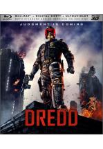 DREDD BLU-RAY 3D + BLU-RAY
