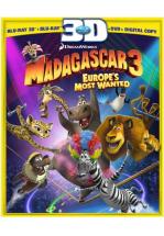 MADAGASCAR 3 : LOS FUGITIVOS - MADAGASCAR 3 BLU-RAY 3D + BLU-RAY