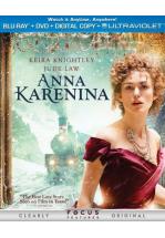 ANNA KARENINA - BLU RAY + DVD + DIGITAL COPY