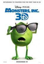MONSTERS INC. 3D - BLU RAY 3D