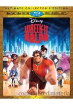 RALPH EL DEMOLEDOR - WRECK IT RALPH - BLU RAY 3D + BLU RAY 