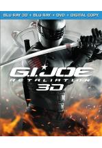 G.I. JOE : RETALIATION BLU-RAY 3D + BLU-RAY + DVD