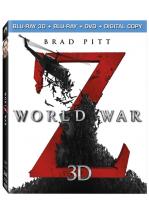 GUERRA MUNDIAL Z 3D - WORLD WAR Z BLU-RAY 3D + BLU-RAY + DVD