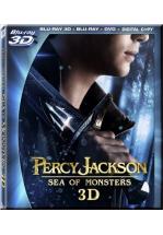 PERCY JACKSON Y EL MAR DE LOS MONSTRUOS BLU-RAY 3D + BLU-RAY + DVD 