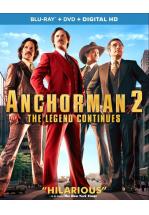 ANCHORMAN 2 -THE LEGEND CONTINUES- BLU RAY + DVD