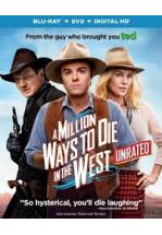 A MILLION WAYS TO DIE IN DE WEST - BLU RAY + DVD -
