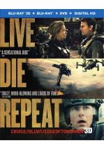 AL FILO DEL MA&Ntilde;ANA-EDGE OF TOMORROW- BLU RAY 3D + BLU RAY + DVD