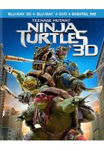 LAS TORTUGAS NINJA -BLU RAY 3D+BLU RAY+DVD