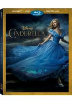 LA CENICIENTA (CON ACTORES) -2015- BLU RAY + DVD-
