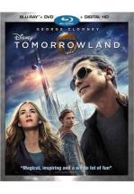 TOMORROWLAND -BLU RAY + DVD -