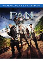 PAN -BLU RAY 3D + BLU RAY - DVD 