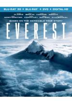 EVEREST - BLU RAY 3D + BLU RAY + DVD -