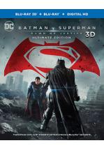 BATMAN V SUPERMAN -BLU RAY 3D + BLU RAY + DVD -