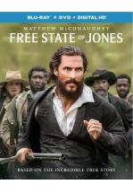 FREE STATE OF JONES -BLU RAY + DVD -