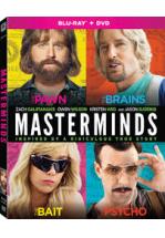 MASTERMINDS -BLU RAY + DVD -