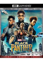 BLACK PANTHER -BLU RAY + BLU RAY 4K + DVD -