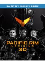 PACIFIC RIM (UPRISING) -BLU RAY 3D + BLU RAY + DVD -