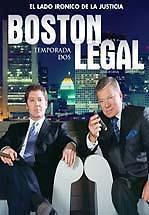  	BOSTON LEGAL: SEGUNDA TEMPORADA COMPLETA