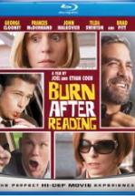  	QUEMESE DESPUES DE LEERSE - BURN AFTER READING-BLU-RAY