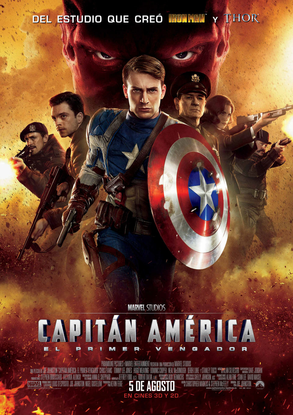 CAPITAN AMERICA EL PRIMER VENGADOR - CAPTAIN AMERICA : THE FIRST AVENGER