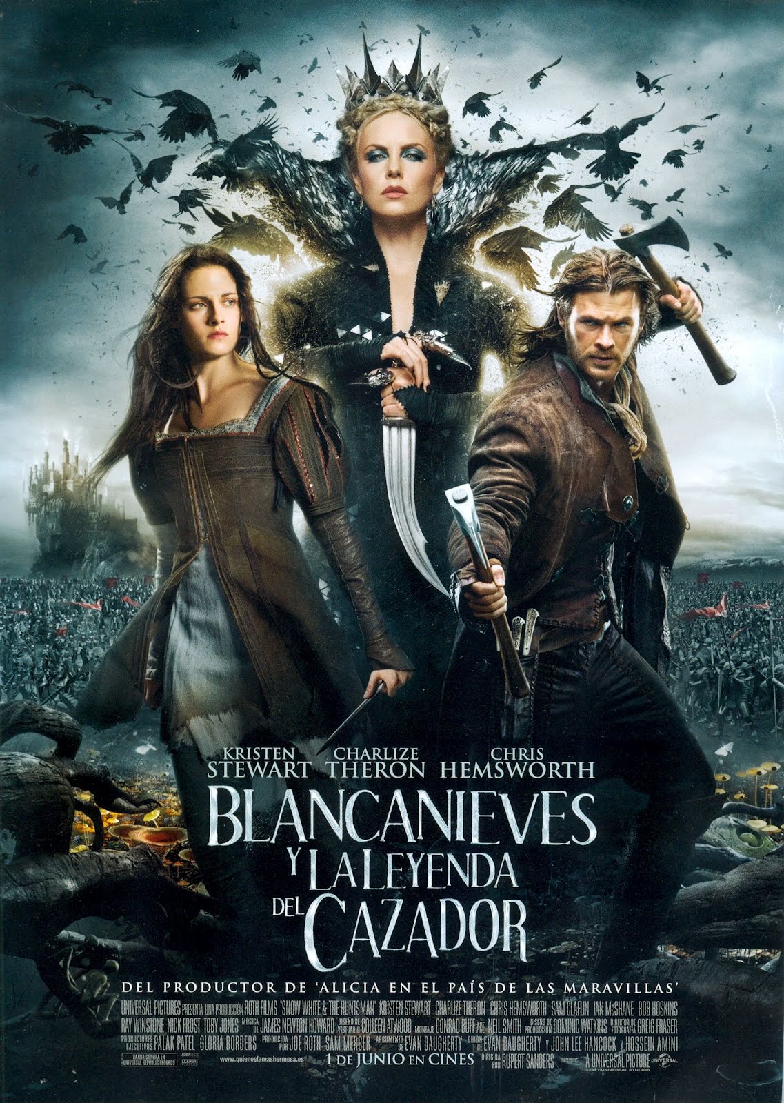 BLANCANIEVES Y EL CAZADOR - SNOW WHITE AND THE HUNTSMAN