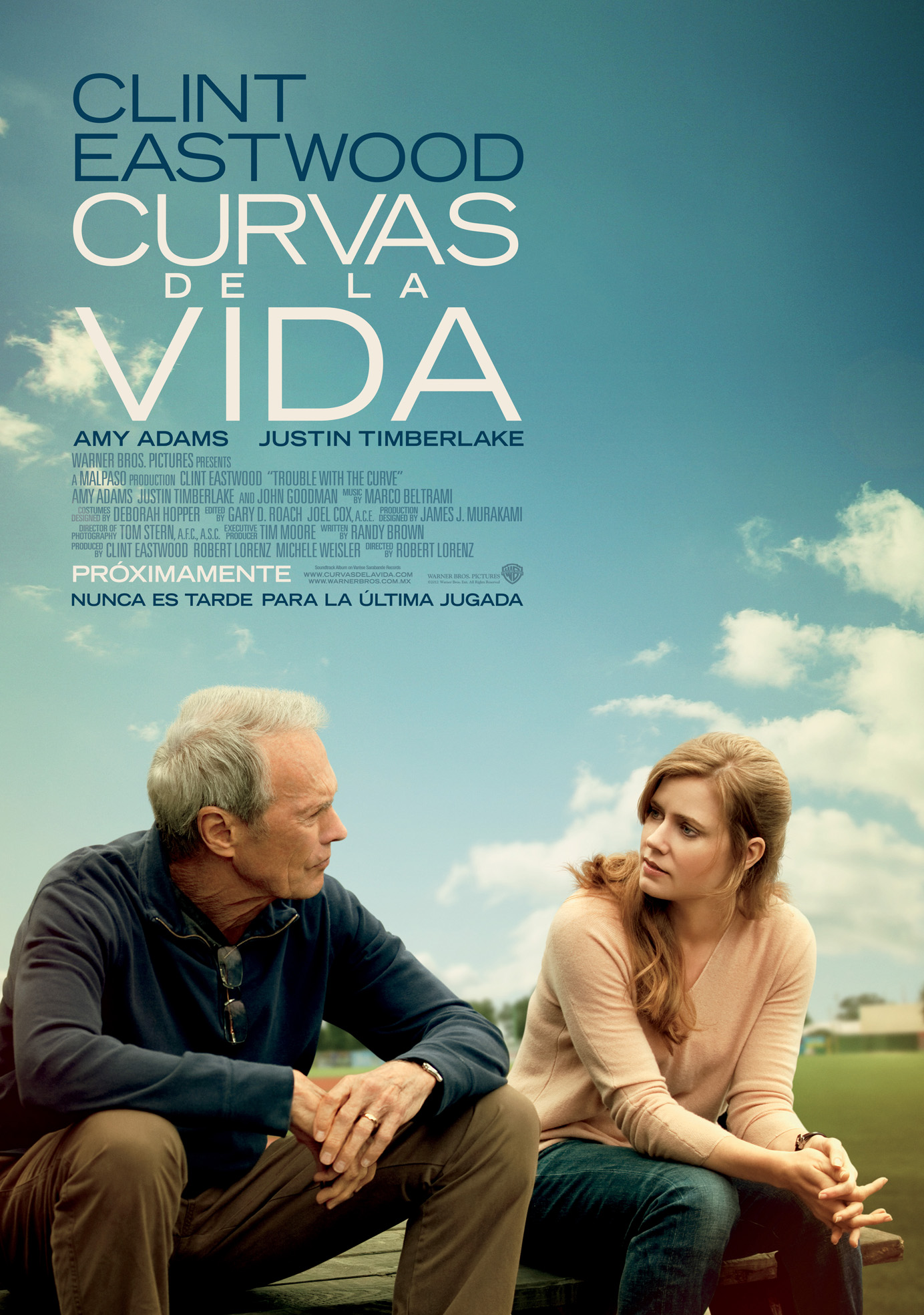 CURVAS DE LA VIDA - TROUBLE WITH THE CURVE 