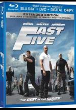 RAPIDOS Y FURIOSOS 5 SIN CONTROL - FAST FIVE - BLU RAY + DVD + DIGITAL COPY