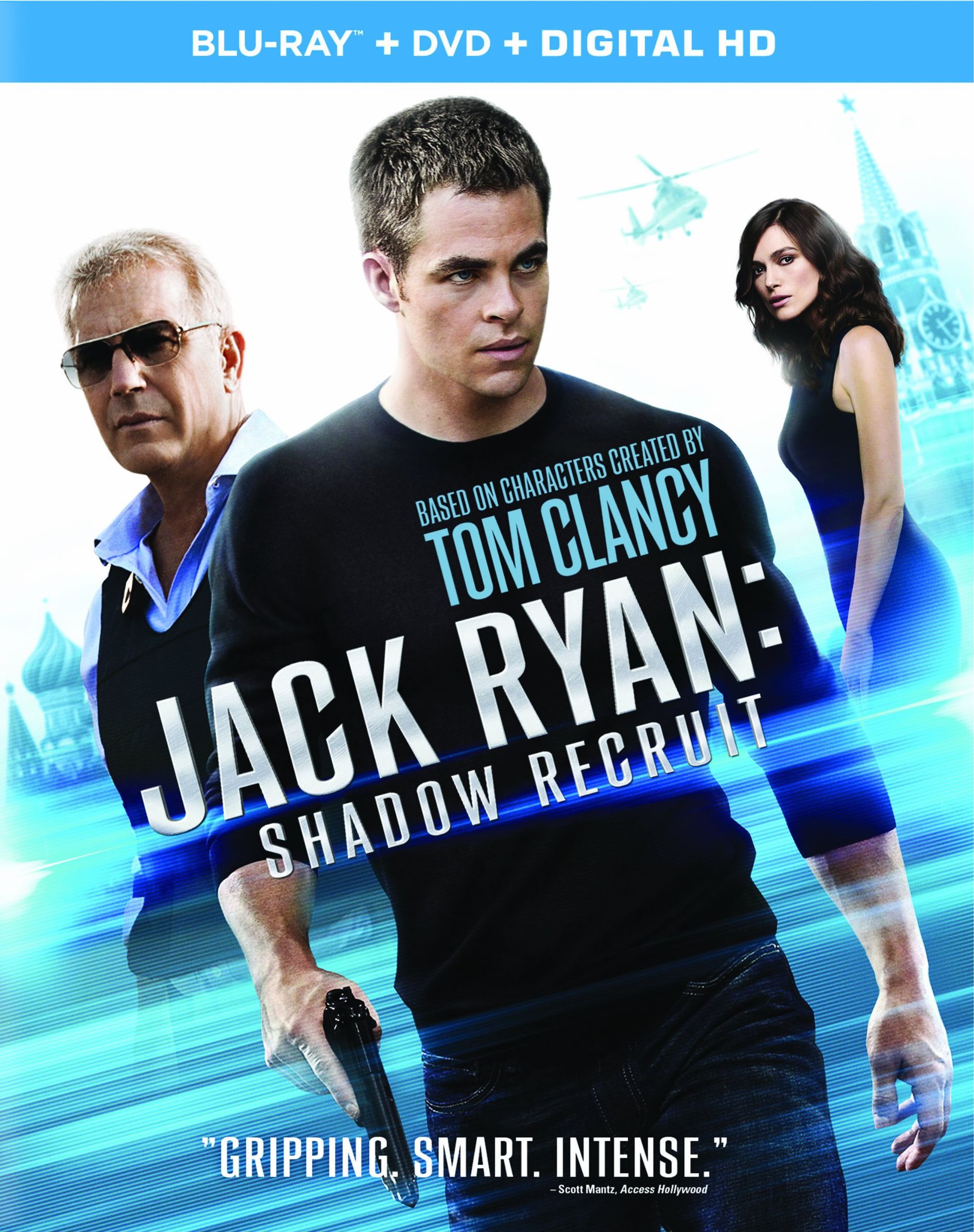 JACK RYAN : SHADOW RECRUIT BLU-RAY + DVD