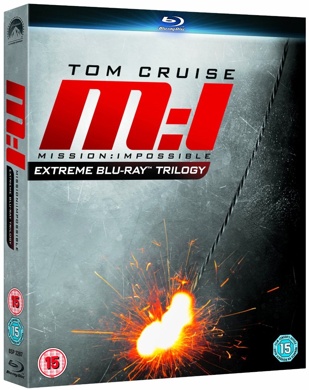MISION IMPOSIBLE : EXTREME TRILOGY COLLECTION -BLU RAY