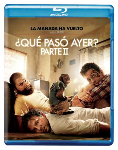 QUE PASO AYER ? PARTE II - HANGOVER PART II - BLU RAY