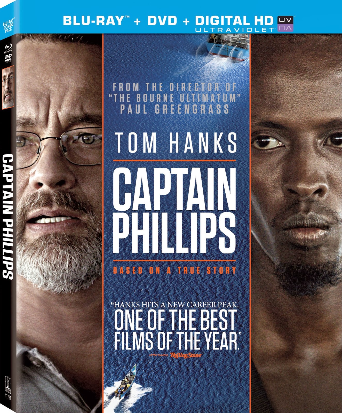 CAPITAN PHILLIPS - CAPTAIN PHILLIPS BLU-RAY + DVD