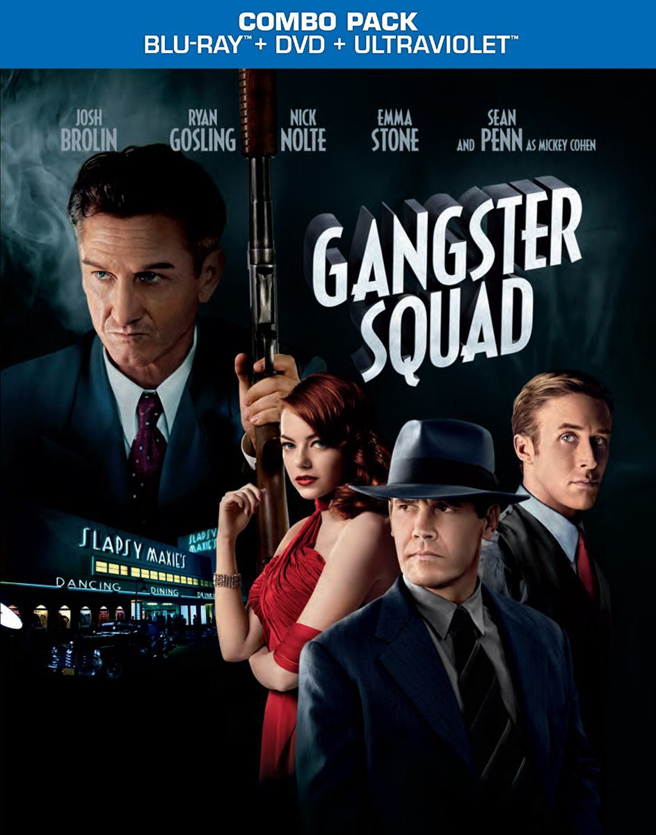 FUERZA ANTIGANGSTER-GANGSTER SQUAD-BLU RAY + DVD-