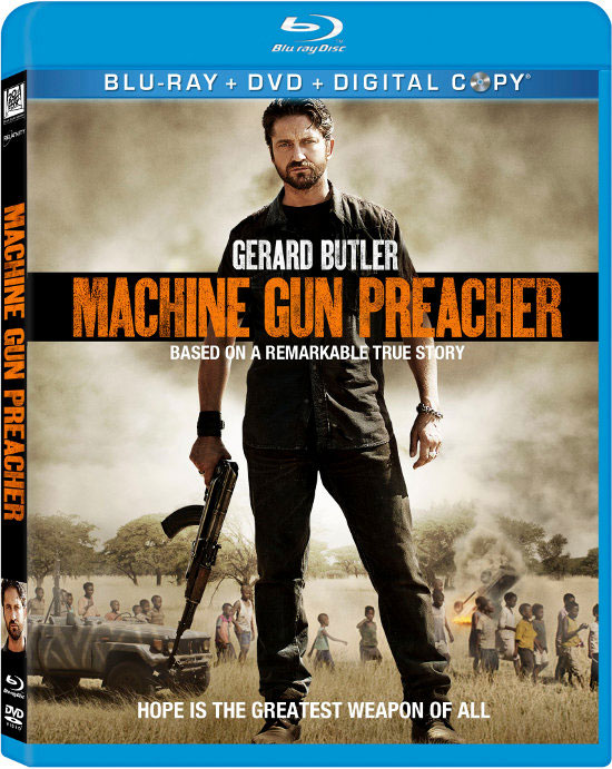 MACHINE GUN PREACHER BLU-RAY