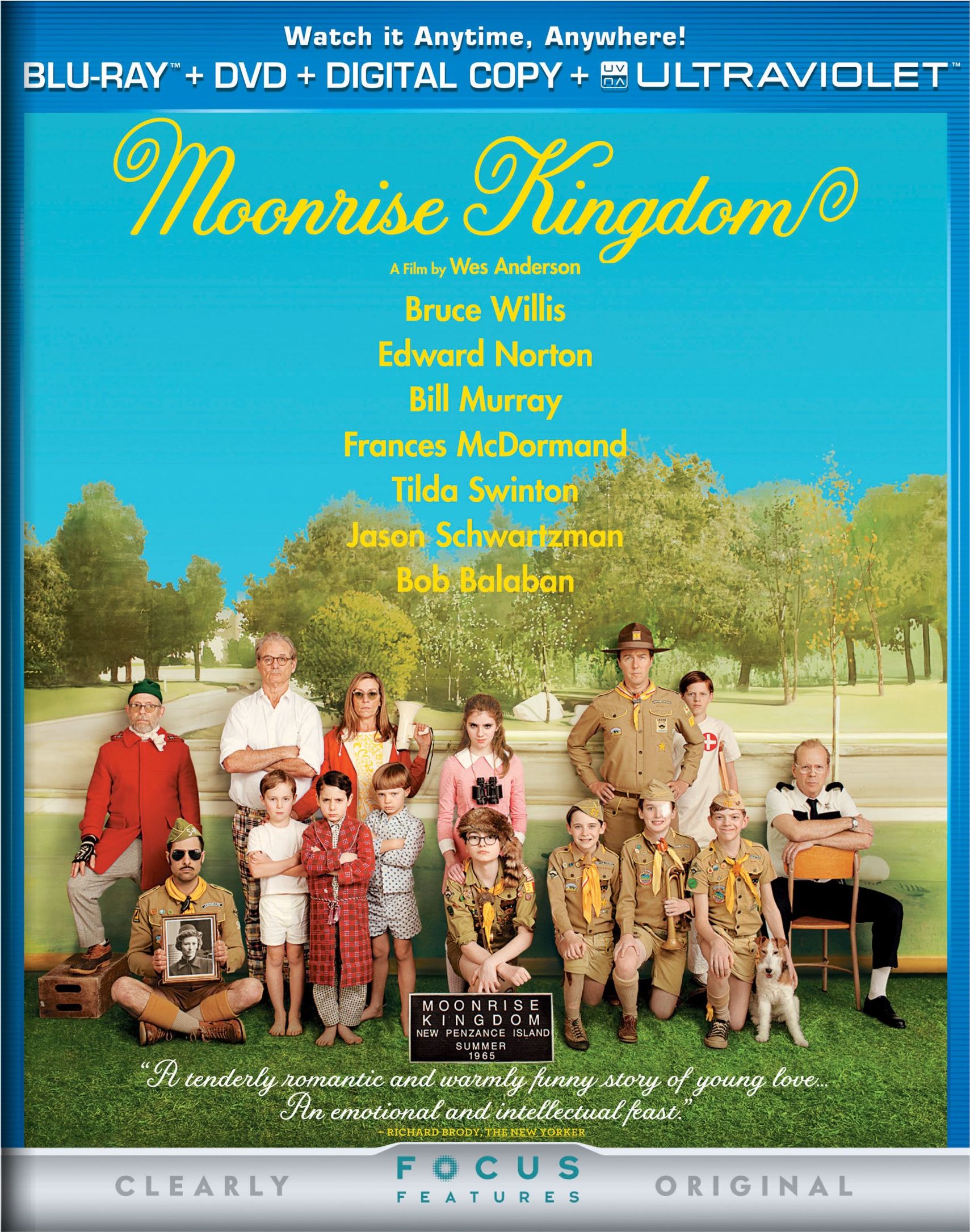 UN REINO BAJO LA LUNA - MOONRISE KINGDOM BLU RAY
