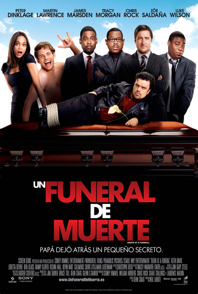 MUERTE EN EL FUNERAL - DEATH AT A FUNERAL.